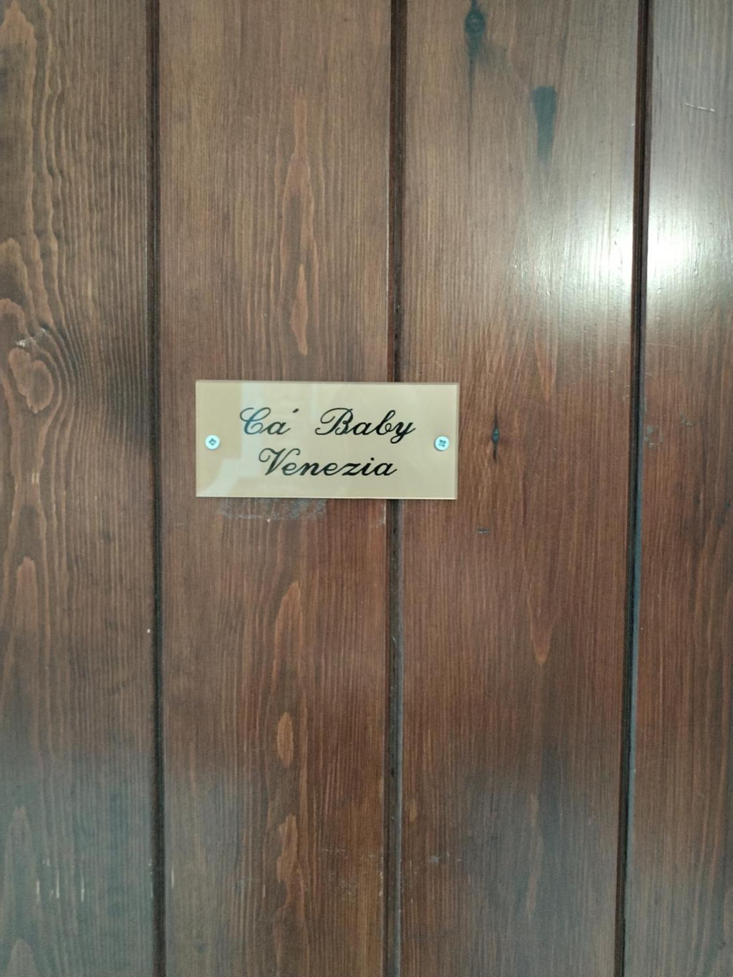 Ca' Baby Venezia Daire Dış mekan fotoğraf
